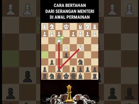 BEGINILAH JADINYA KALAU TERLALU CEPAT MENGELUARKAN MENTERI DI AWAL PERMAINAN #shorts #chess