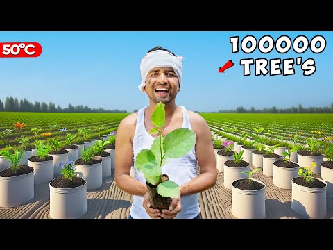 We Plant 1 Lakh Trees - एक लाख पेड़🌳| 100% Real