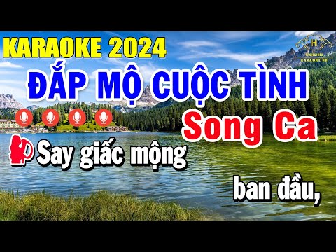 Đắp Mộ Cuộc Tình Karaoke Song Ca Nhạc Sống Rumba | Trọng Hiếu