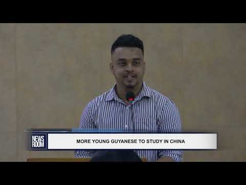 YouTube video thumbnail: More Young Guyanese To Study In China
