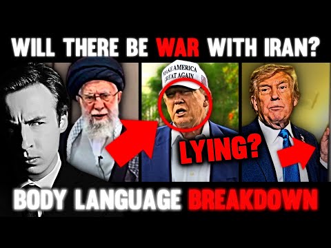 Body Language EXPERT Reacts To Trump Threatens Iran...