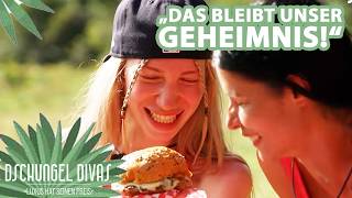 "Dieser Burger riecht SO GUT!" - private Verlockung für Jess und Micaela | Dschungel Divas | JOYN