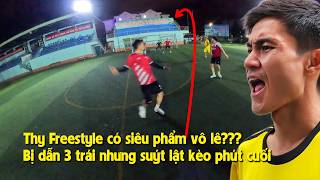 THY FREESTYLE đá bóng ké tại ĐÀ LẠT không khí loãng thời tiết lạnh nhưng trận banh siêu nóng