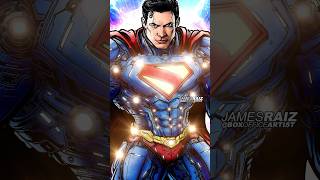 DC ARTIST designs an ARMORED SUPERMAN!! #dccomics #superman