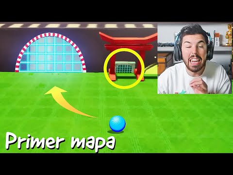 Suscriptora hace su PRIMER MAPA en GOLF IT!