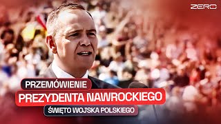 CAŁE PRZEMÓWIENIE PREZYDENTA KAROLA NAWROCKIEGO PODCZAS ŚWIĘTA WOJSKA POLSKIEGO