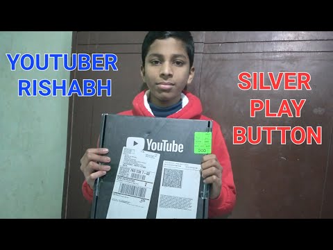 Unboxing Silver Play Button #YouTubeCreatorAwards @YouTube