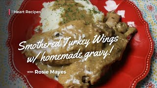 Slow Cooker Smothered Turkey Wings Recipe | Tender, Flavorful, and Easy Comfort Food