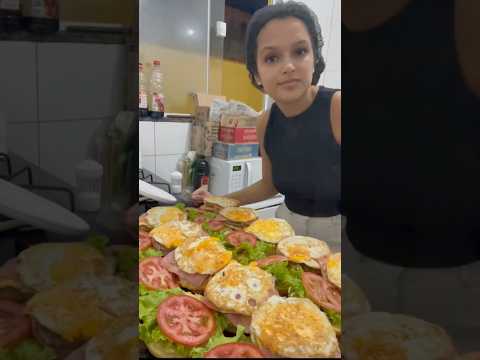CLIENTE PEDIU 10 XTUDO DUPLO 😱🥰 #ifood #lanche #hamburg #hamburger #lanchonetes