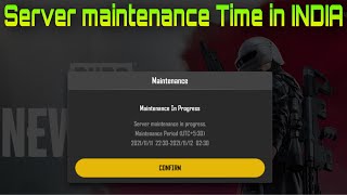 Pubg New State Maintenance in Progress SERVER MAINTENANCE IN PROGRESS Time