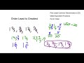 Ordering Fractions and Mixed Numbers Challenge
