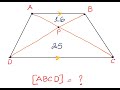 Trapezium Properties and Triangle Similarity