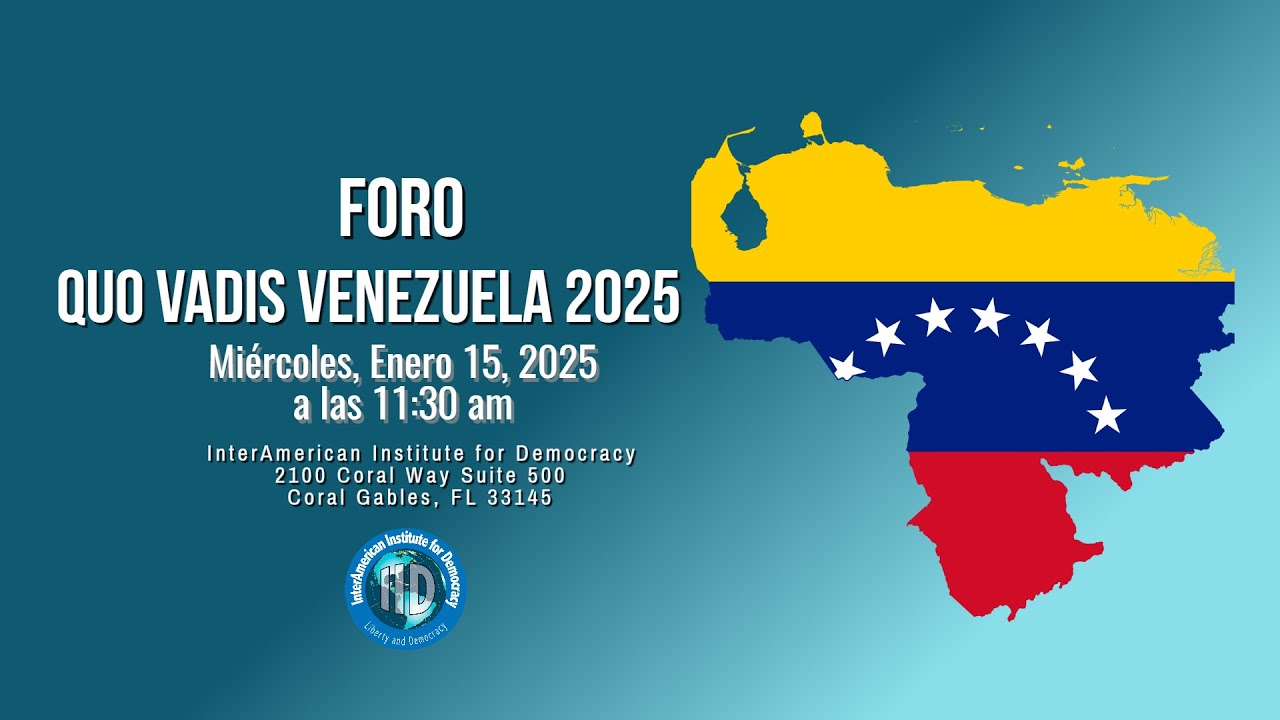 Foro: “Quo vadis Venezuela 2025”