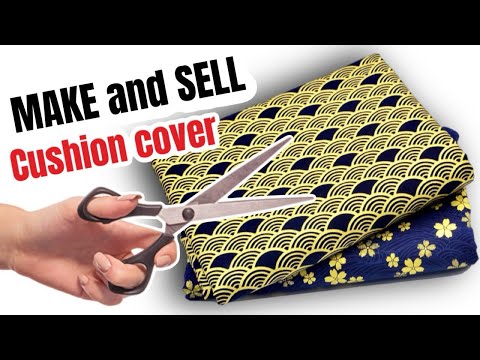3 CUSHION COVER to MAKE and SELL 💰| sew and sell | easy sew