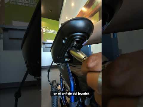Silla de Ruedas Eléctrica de Aluminio izzyGo - 19 pulgadas - Azul