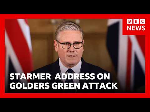 YouTube video thumbnail: Golders Green Attack in London has Left Britain’s Jewish Community ‘Scared’, Says UK PM