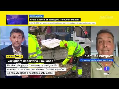 ❌ Periodista progre de RTVE: "En España la delincuencia está bajando". Y VOX RESPONDE: "¡MENTIRA!"