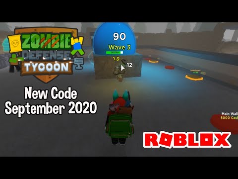 Zombie Defense Tycoon Code 06 2021 - roblox zombie defence