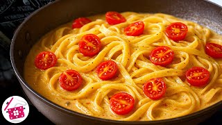Когда нет времени, готовлю ЭТО! Паста с Кабачками и Сливочным Сыром😋! | Простой и вкусный рецепт