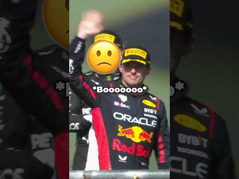 Max Verstappen Booed in Austin