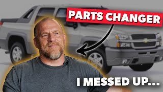 I changed a part based on a code [what do you think happened?]