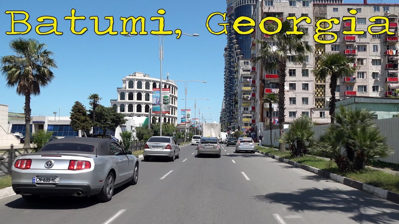 Driving in Batumi Georgia 4K - CoolVision