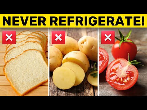 Doctors Warn: NEVER Put These 10 Foods in the Fridge – Here’s Why!