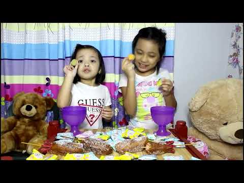 Corndog x Macarons Kiddos Mukbang