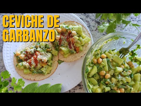 Ceviche de Garbanzo en 5 Minutos #balanceandolavida