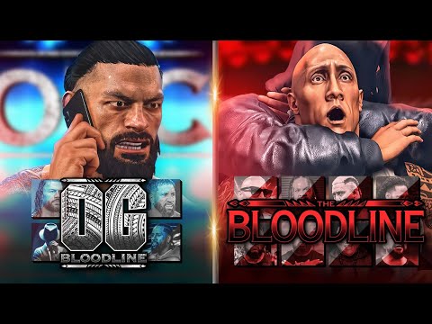 1 Hour of The best Bloodline Universe Mode Storylines (WWE 2K)