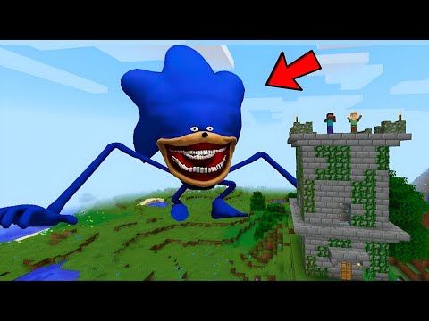 i Found Horror SHIN SONIC 😰 in Minecraft | Minecraft Shin Sonic |