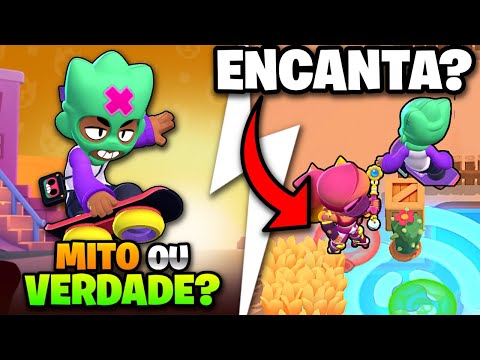 O super do OLLIE funciona NO AR pra ENCANTAR um brawler? MITO OU VERDADE! BRAWL STARS!