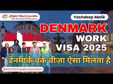 DENMARK: How To Get Best Jobs & Work Visa in 2025