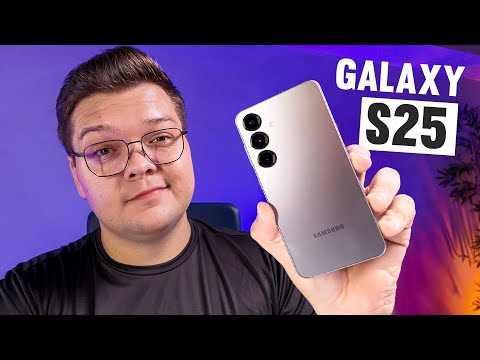 PEQUENO, PODEROSO E MELHOR QUE IPHONE 16! GALAXY S25 - Unboxing