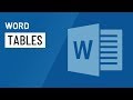 Mastering Tables in Word 2019 and Office 365
