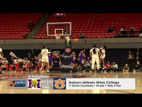 Auburn Women's Basketball Defeats Miles College | 11-4-21