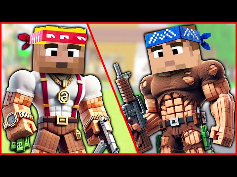 DİLENCİ ÇETESİ VS MİLYONER ÇETESİ 😱 - Minecraft ZENGİN FAKİR HAYATI