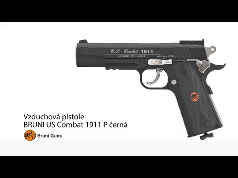 Vzduchová pistole Bruni US Combat 1911 P černá