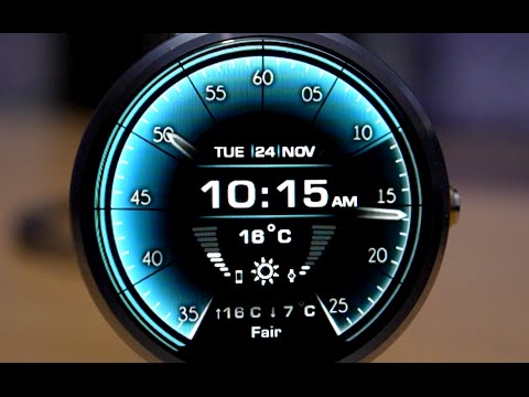 turbo interactive watch face video
