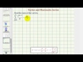 Understanding Infinite Series and Power Series