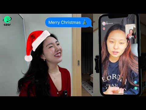 What Koreans actually do on Christmas day 🎄 & a designer bag VS a text from the ex?? (AZAR)