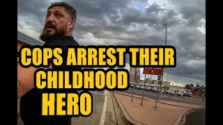 Cops Arrest Their Childhood Sports Hero