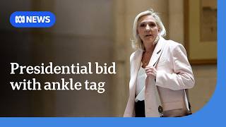 YouTube video thumbnail: France's Marine Le Pen Cleared to Run for President but Must Wear an Ankle Bracelet