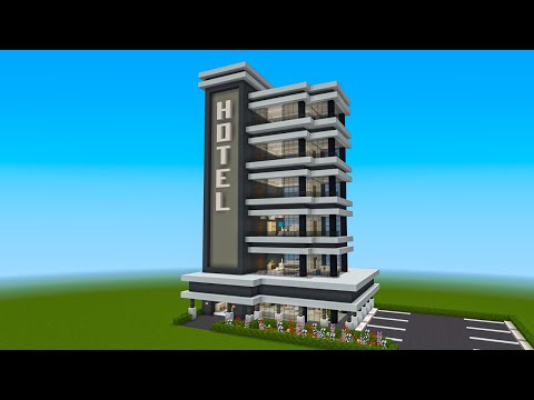 How to Build a HOTEL in Minecraft! (#2)