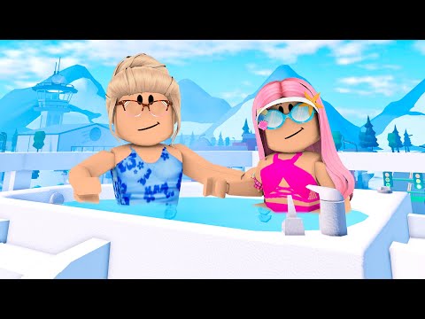 ROTINA COM A VOVÓ NO HOTEL DE LUXO DA CIDADE - Family Roleplay Highland Park 🏡RP - ROBLOX