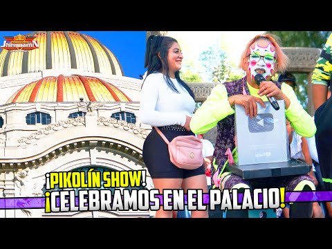 ‼️LLEGÓ el PREMIO de YOUTUBE y CELEBRAMOS en BELLAS ARTES‼️ 😱 | PIKOLIN SHOW@ProduccionesJhenuamn