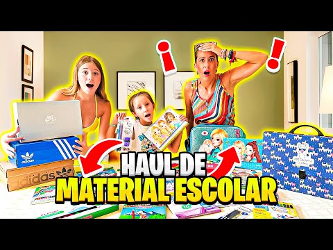 MEGA HAUL MATERIAL ESCOLAR VUELTA AL COLE DE DANIELA Y MARTINA