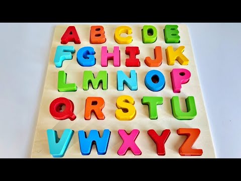ABC Song, Learn ABC with Alphabet Puzzle | Preschool Toddler Learning videos