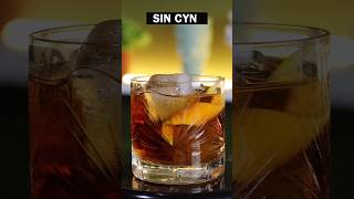 Receita com WHISKY CYNAR E VERMUTE chamada SIN CYN #coqueteis #drink #whisky #cynar #coquetelaria