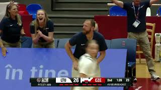 2026 U16G Eurobasket CZE-LTU AP16 11 points   94 seconds